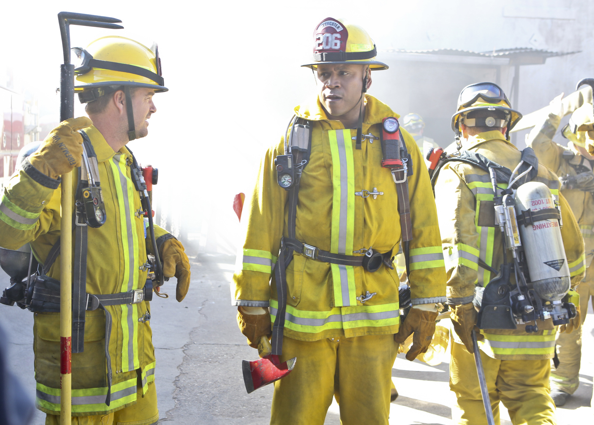 Chris O'Donnell as Special Agent G. Callen and LL COOL J as Special Agent Sam Hanna