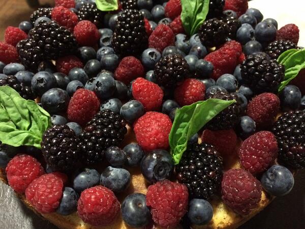 13. Berry Upside-Down Cake - Chef David LeFevre
