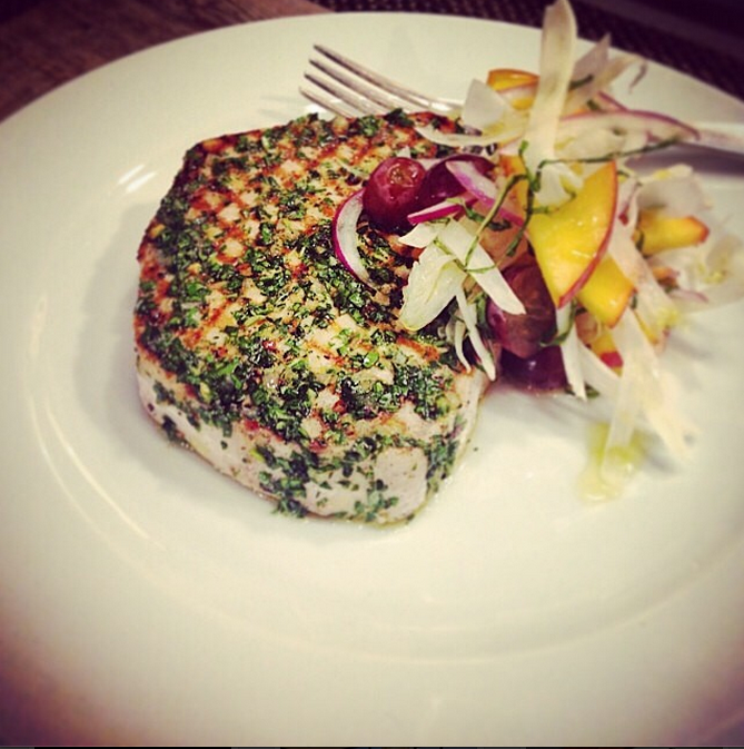 17. Grilled Swordfish - Chef David LeFevre