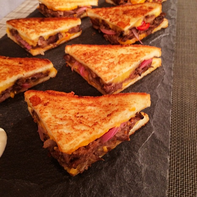 7. Short Rib Grilled Cheese - Chef Jeff Mauro