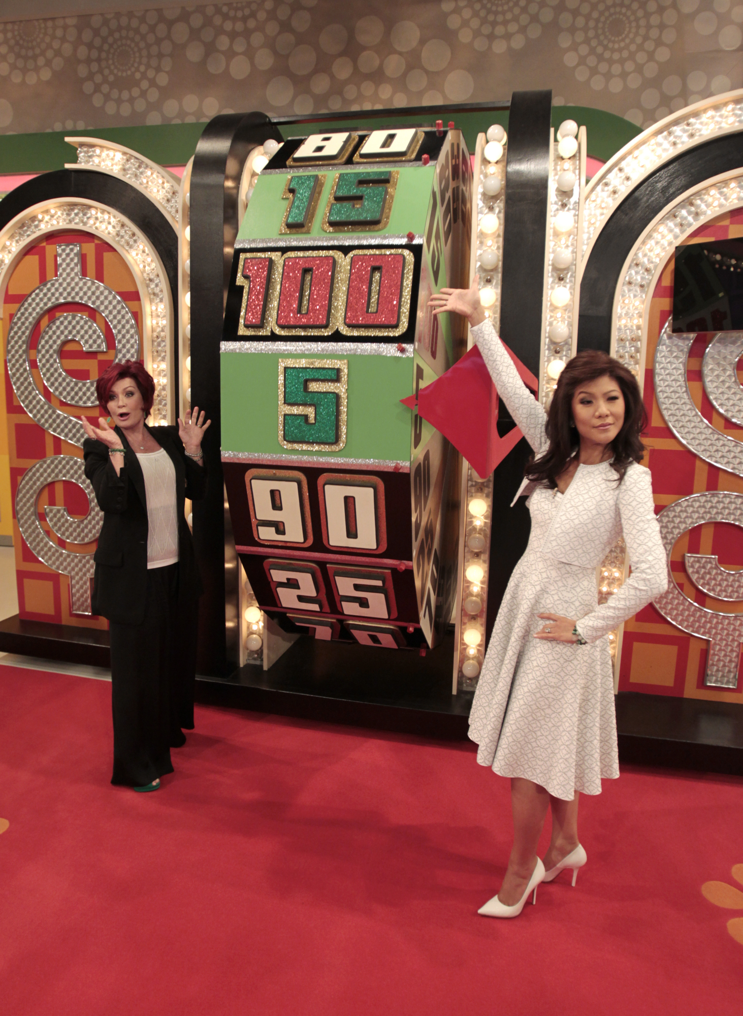 The Girls Spin the Wheel