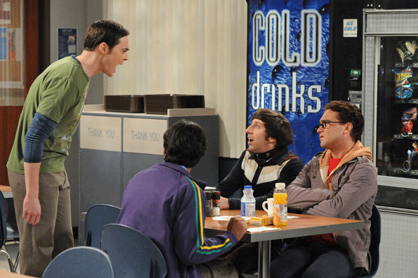 Unhappy Sheldon