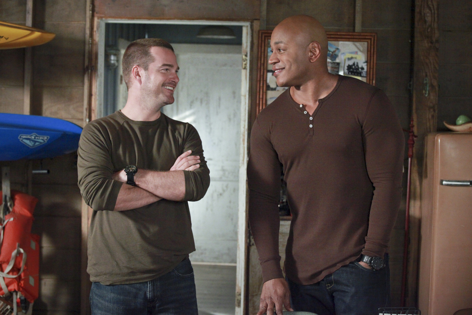 Special Agents G. Callen and Sam Hanna