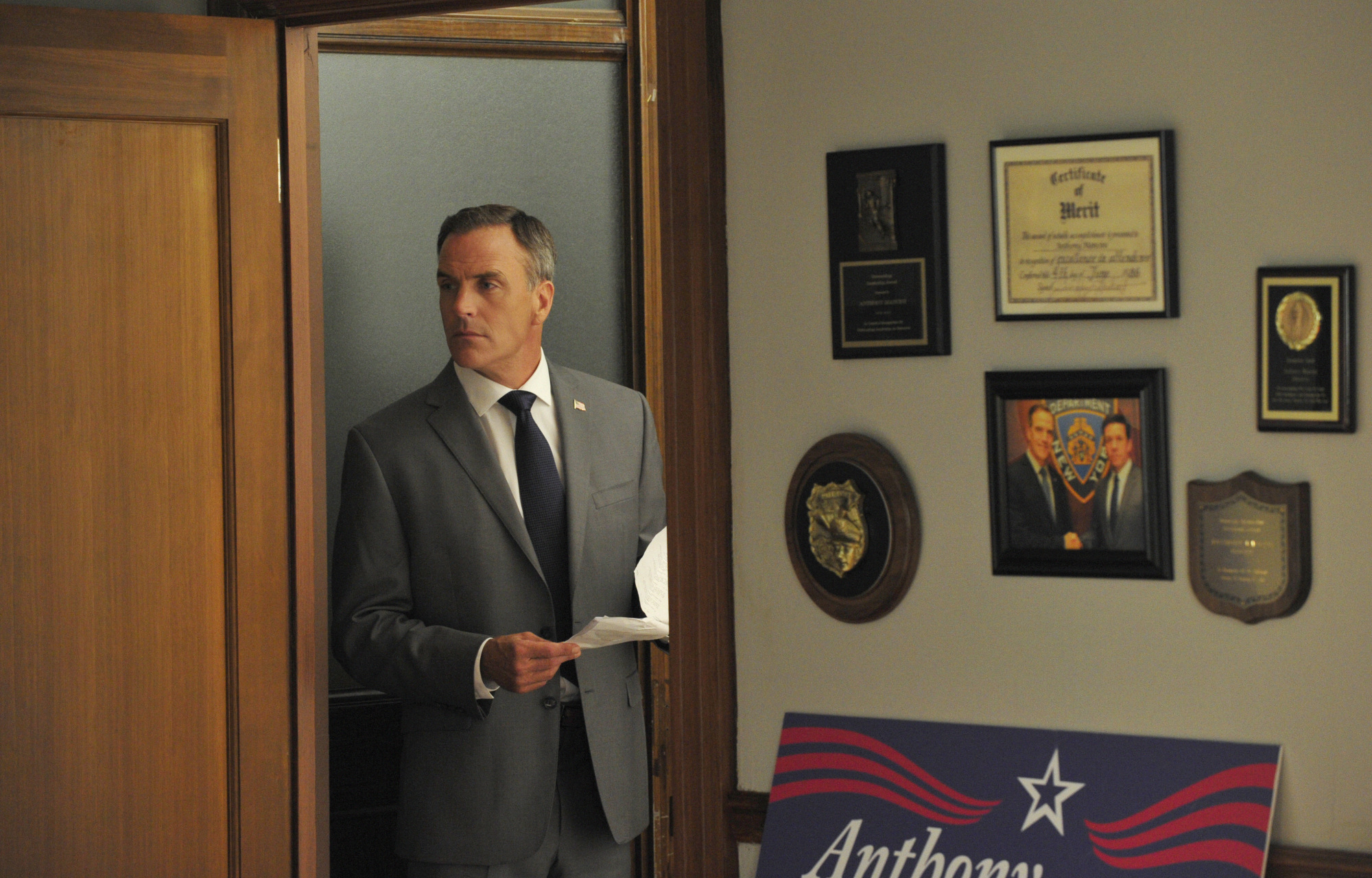 Councilman Mancini in the Office