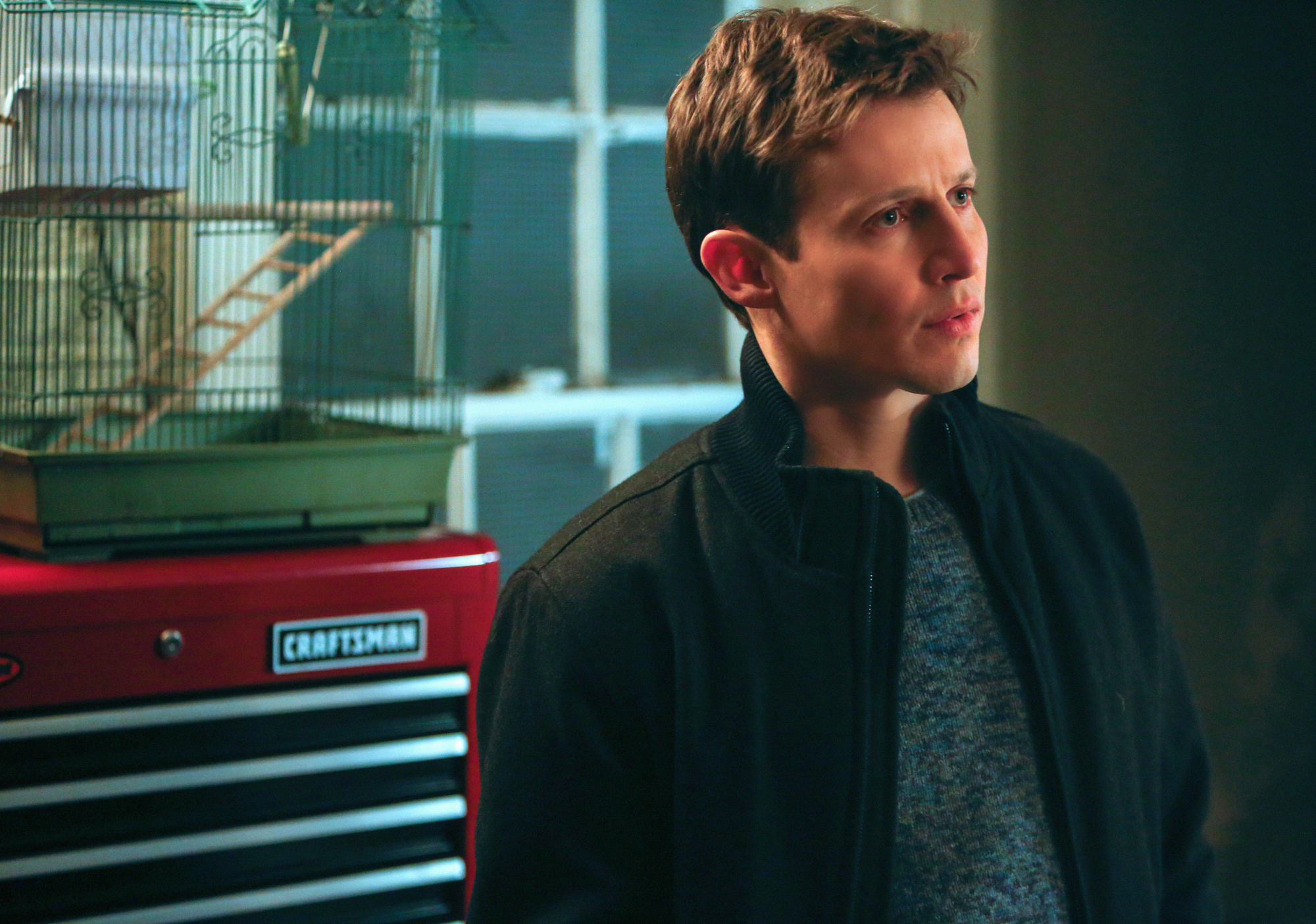 5. Getting serious when he needs to be.