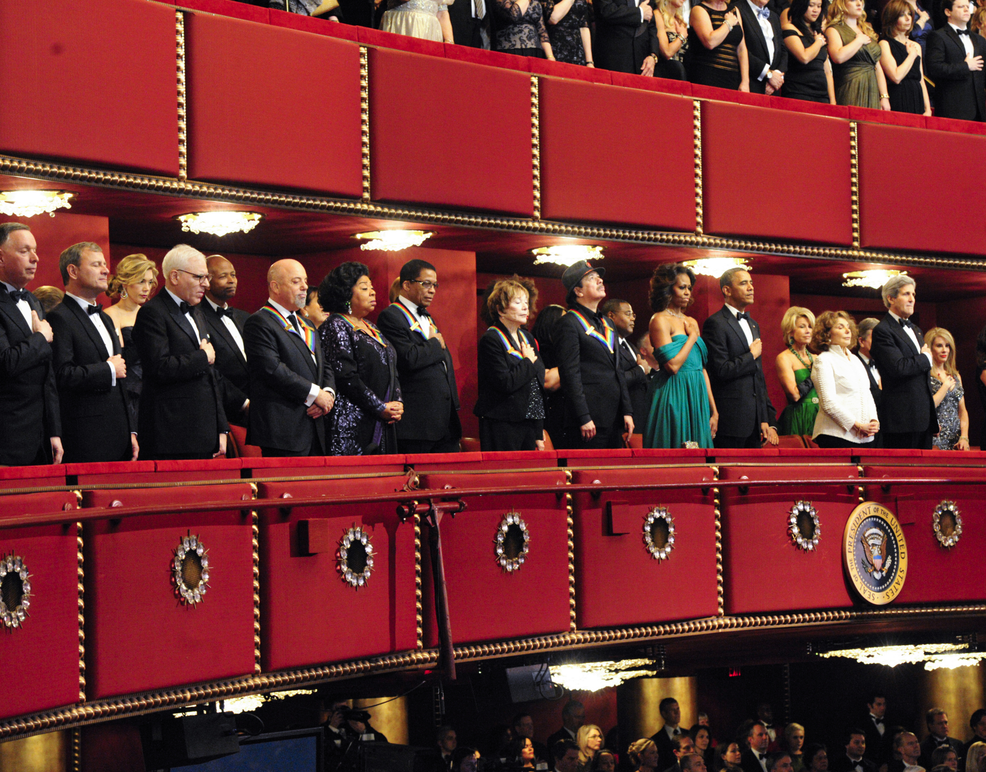 carlos santana the 36th annual kennedy center honors