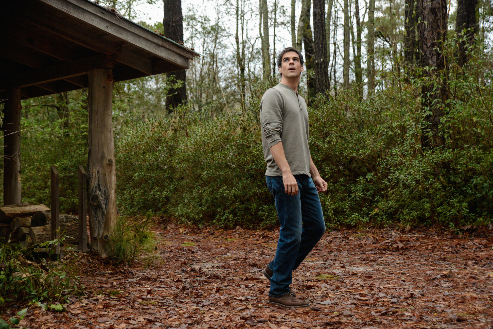 2. Leaving all the Chester's Mill drama behind to live alone in the woods.