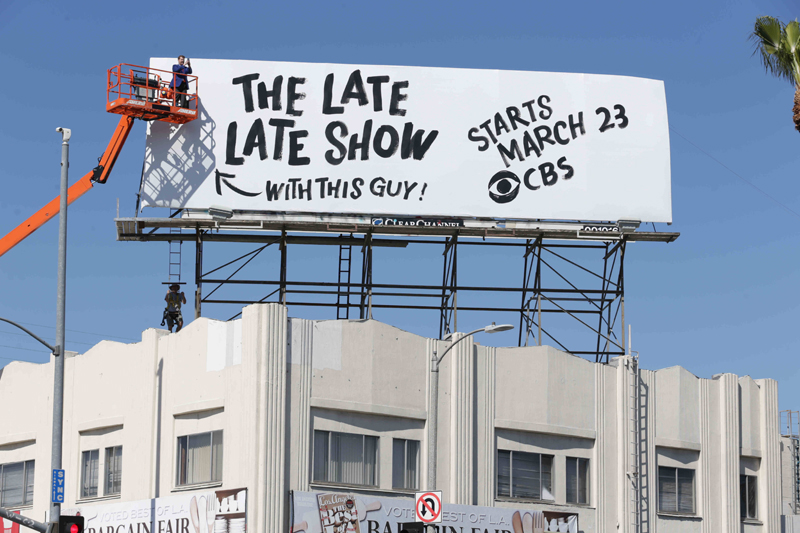 James Cordon promotes his upcoming Late Late Show hosting debut.