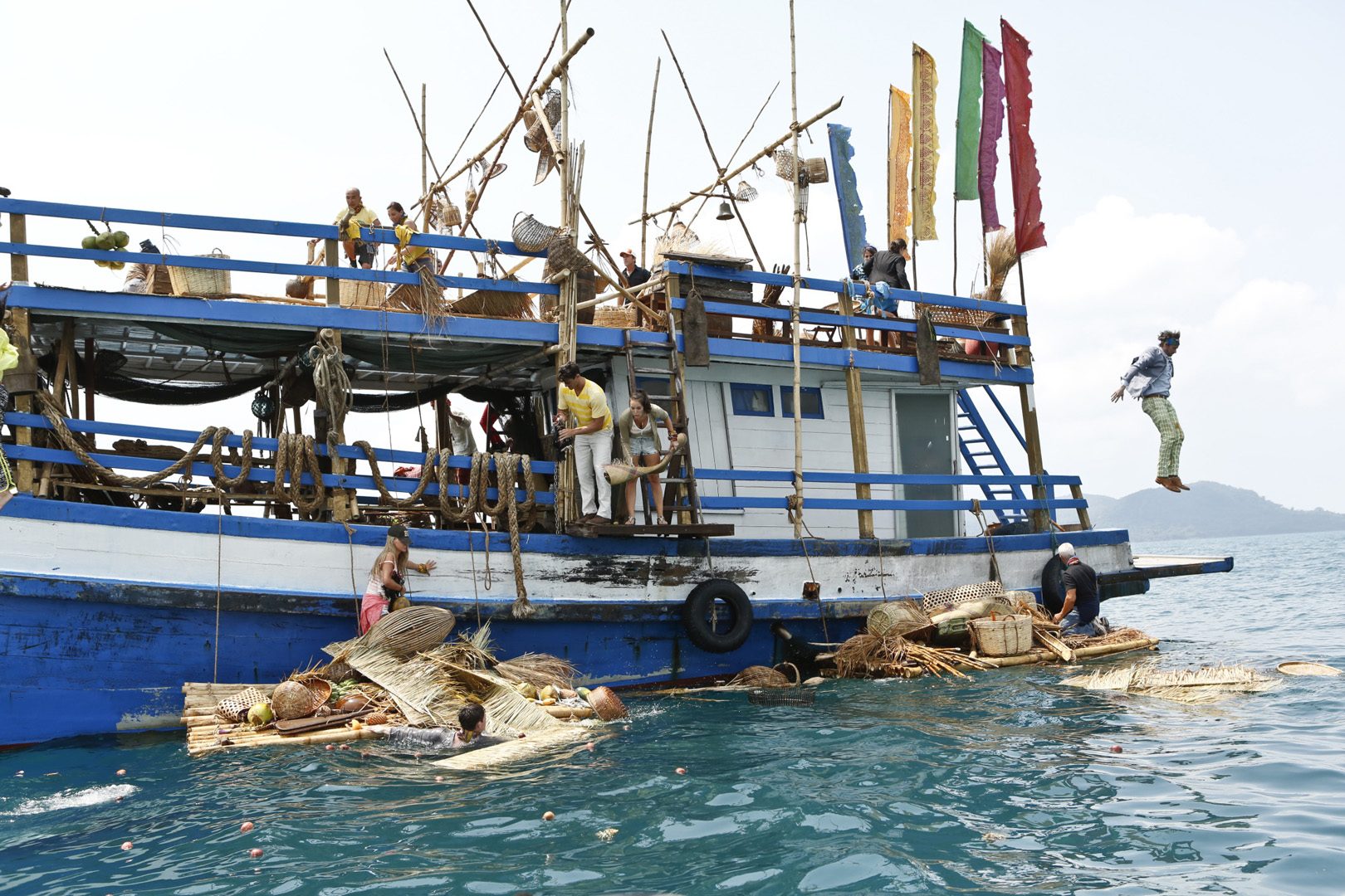 The cast of Survivor: Kaoh Rong jump into the adventure of a lifetime!