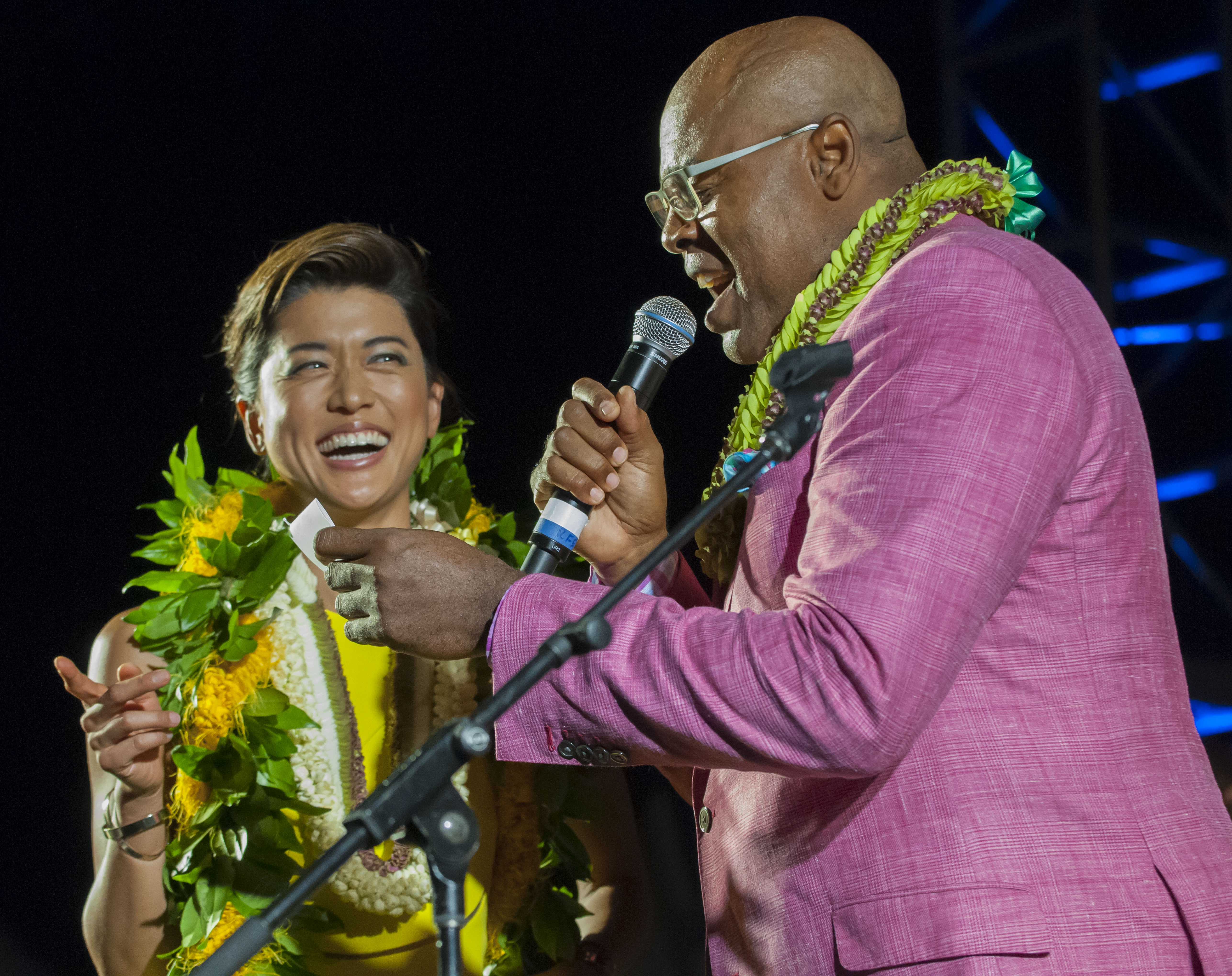 Grace Park And Chi McBride