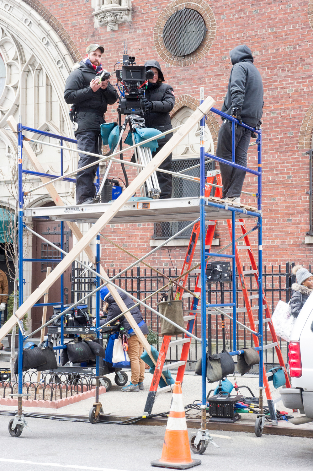 This is how the crew gets those great angles