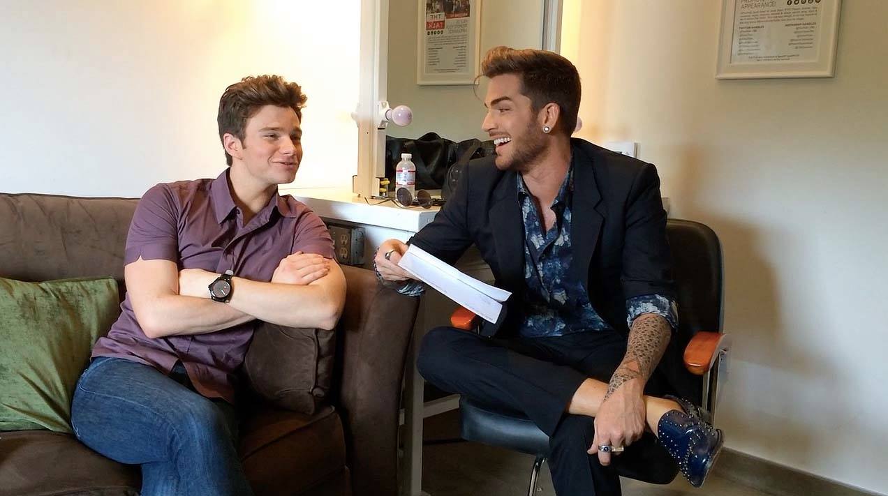 Chris and Adam have fun answering fan questions after the show