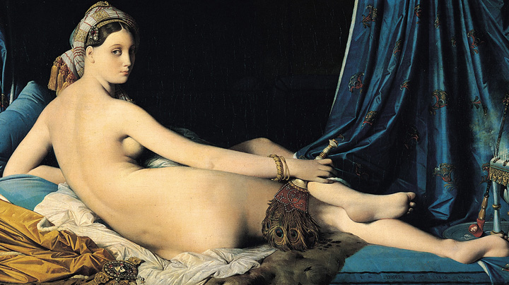 Grande Odalisque without Avocado (Not As Good!!!), Dominique Ingres, 1814
