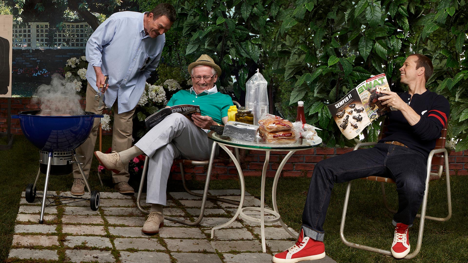 A toast to CBS' dapper dads