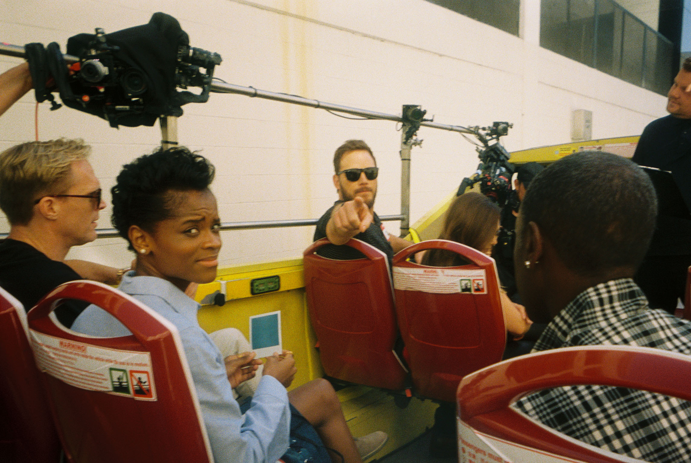 Letitia Wright and Chris Pratt