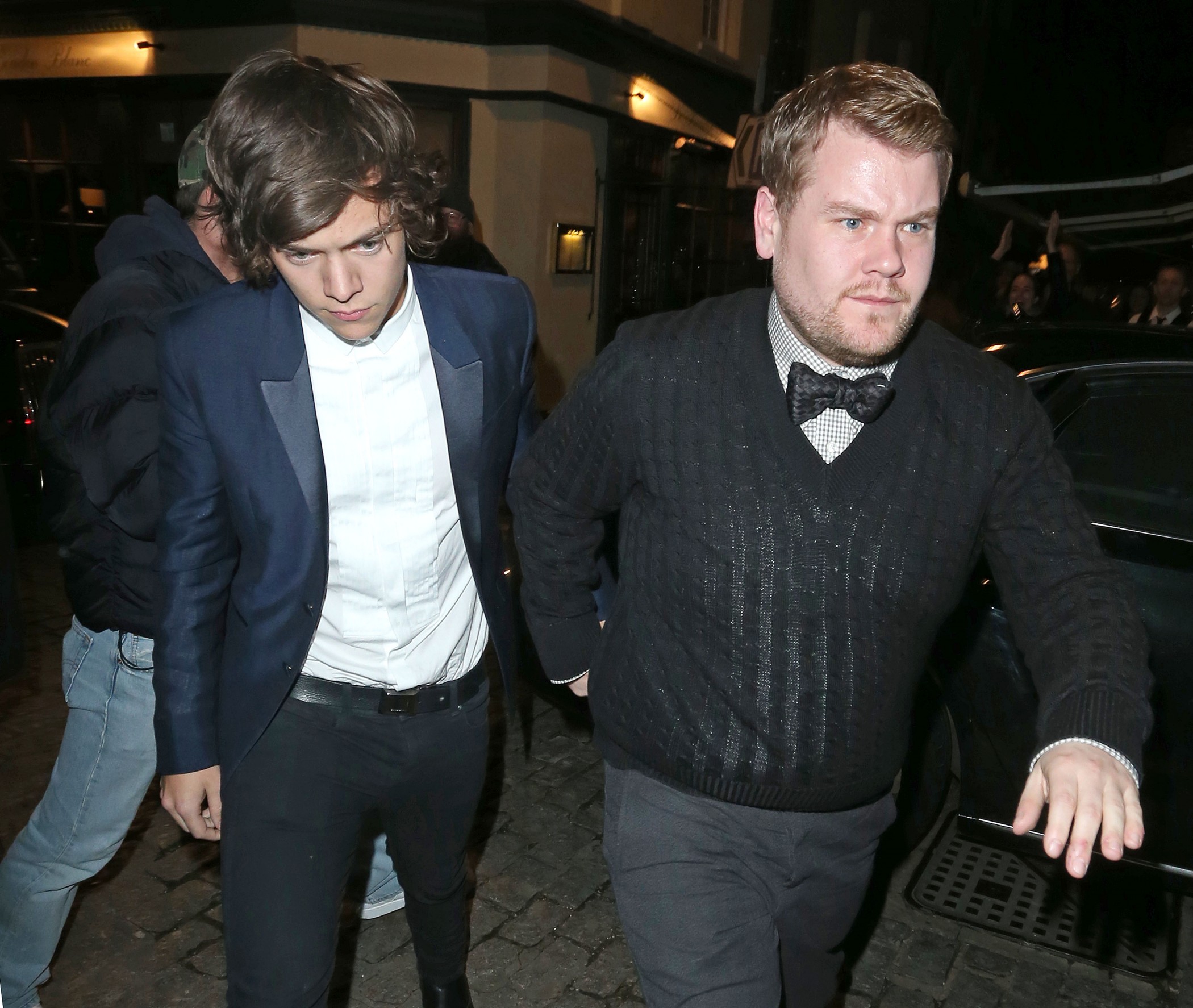Harry Styles Is Bromancing James Corden and These Photos ...