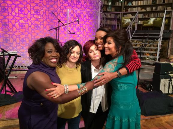 1. The ladies celebrated #NationalHugDay!
