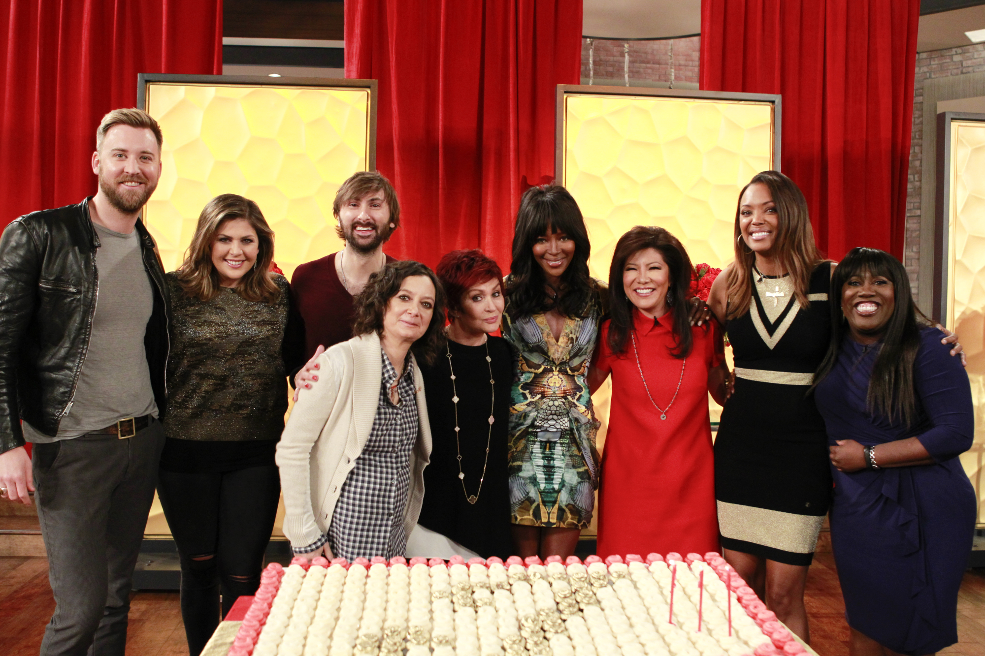 1. The ladies celebrated Julie's birthday!
