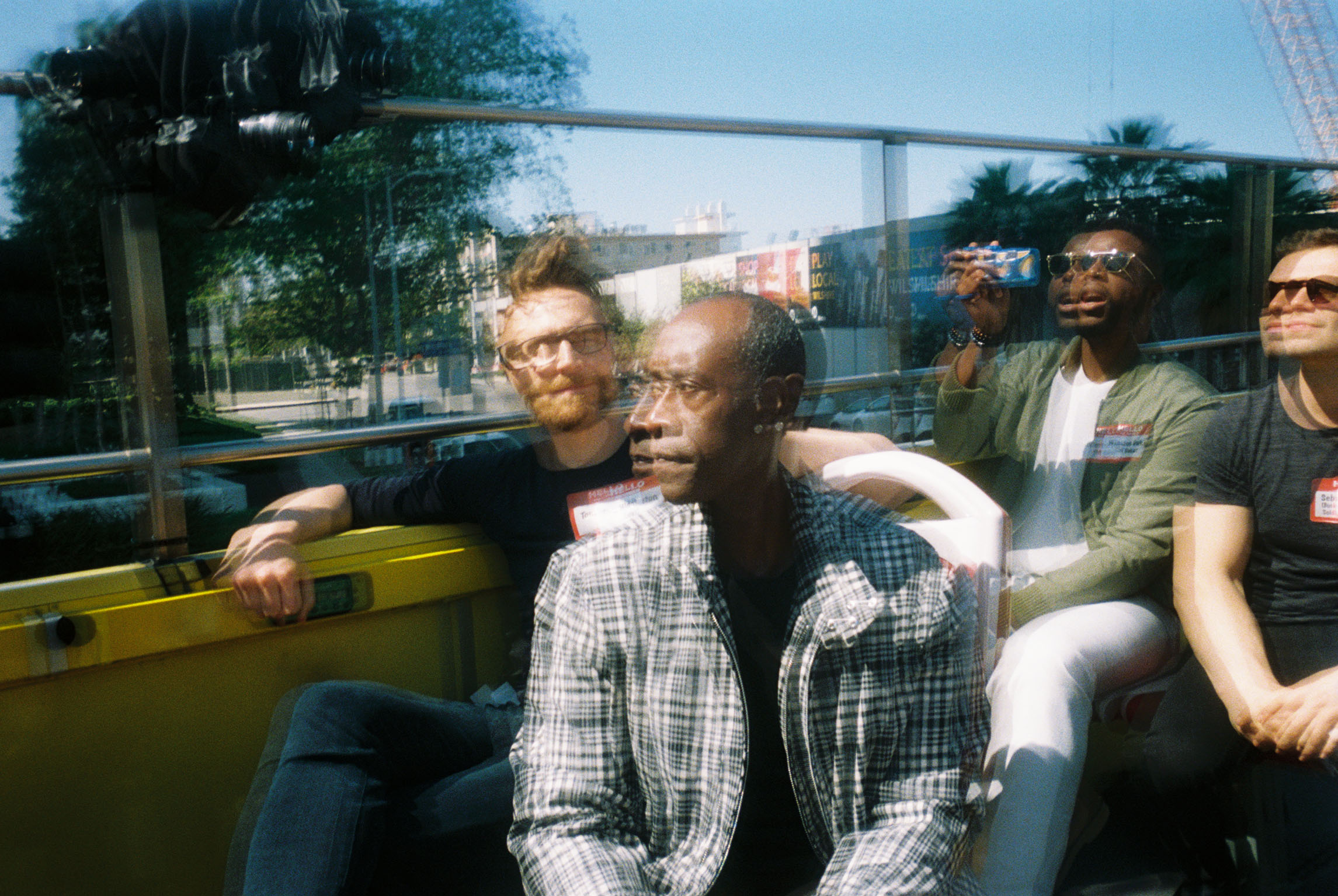 Tom Hiddleston, Don Cheadle, Winston Duke and Sebastian Stan