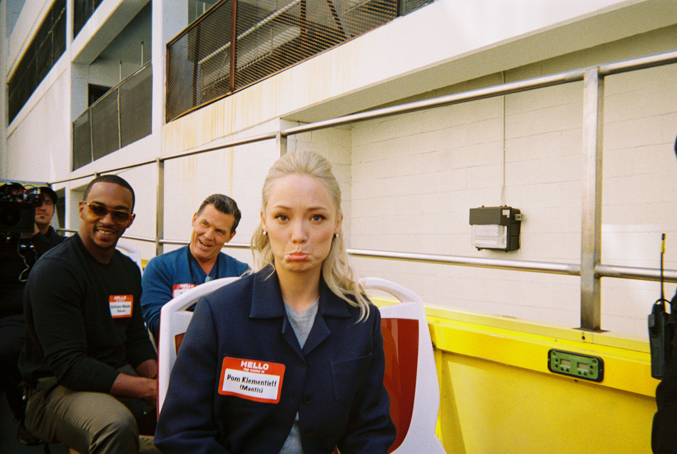 Anthony Mackie, Josh Brolin and Pom Klementieff