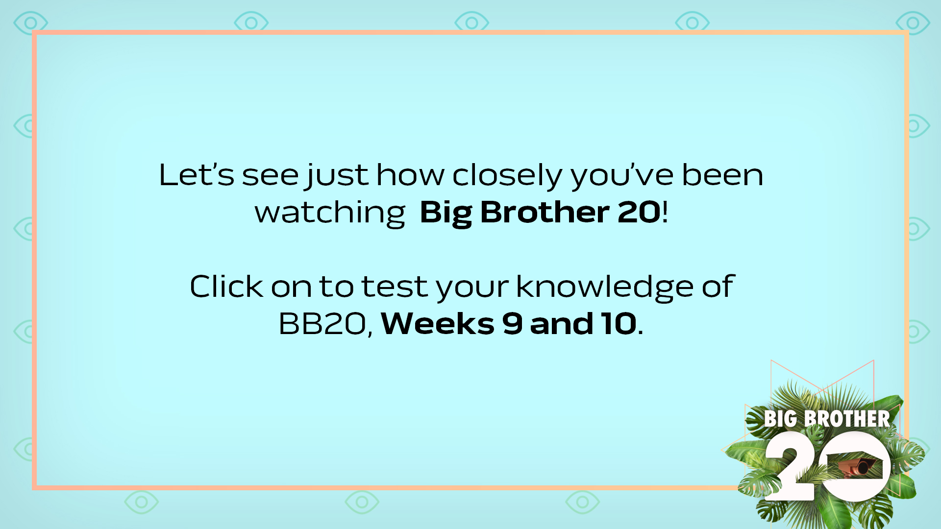 How closely have you been watching Big Brother?