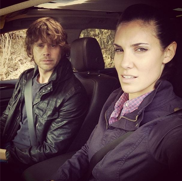 9. She knows how to do the Eric Christian Olsen squint.