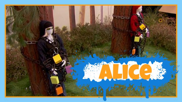 Question: What was the name of the mannequin during this week's BoB competition? Answer: Alice!