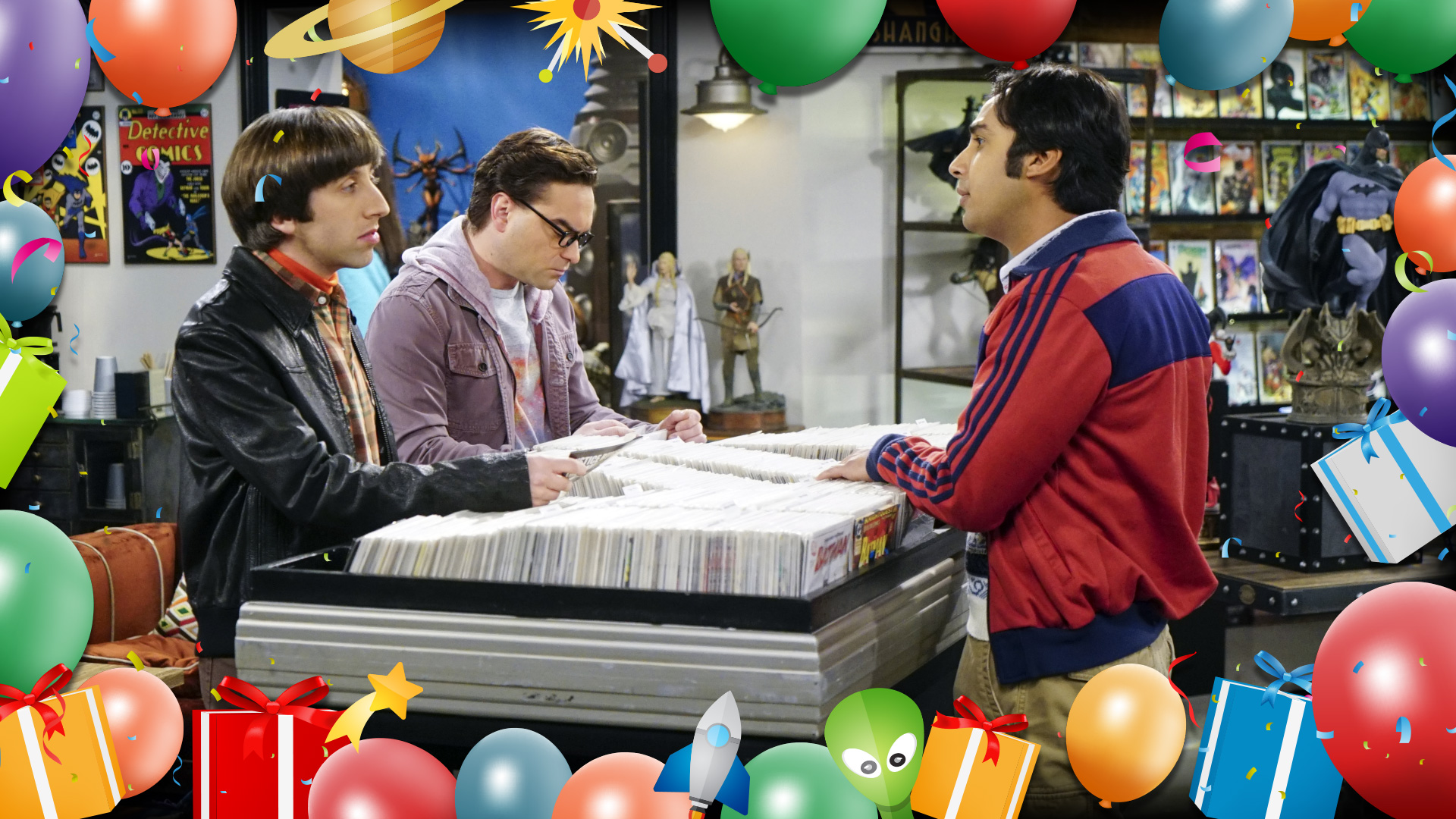 There are plenty of reasons to party on The Big Bang Theory!