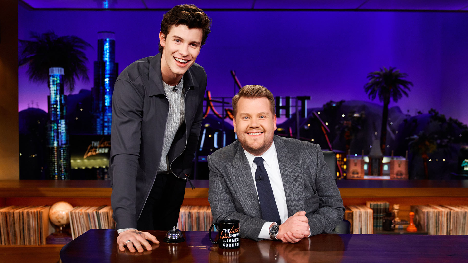 Shawn Mendes Is Crashing With James Corden At The Late Late Show For A Week