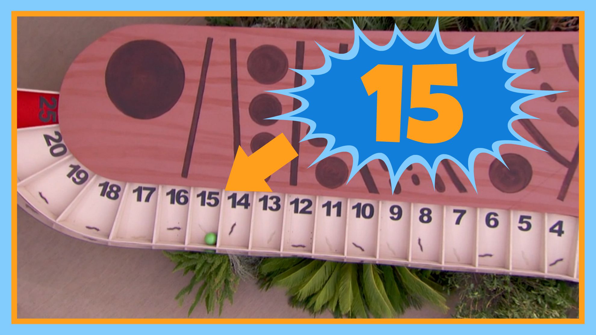 Question: What was Liz's score during this week's