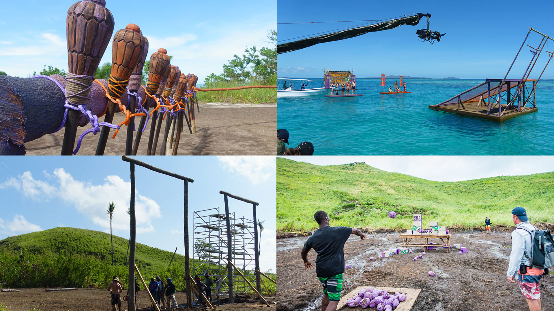 Get insider intel on the challenges from this season of Survivor.