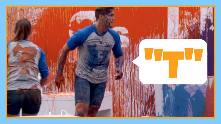 Question: What was the letter on Clay's shirt during the