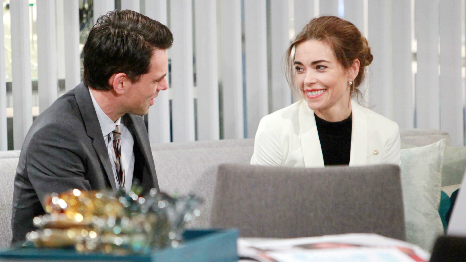 Victoria lets her guard down around Billy.