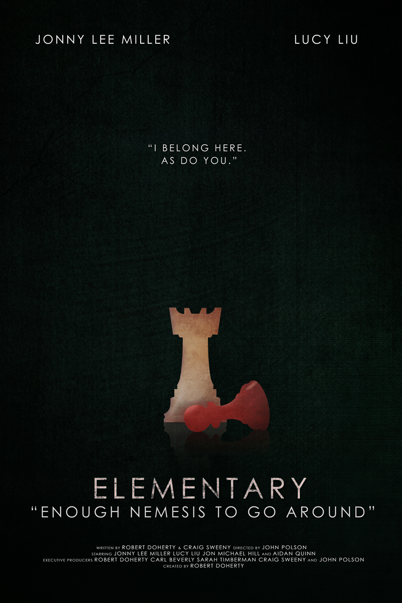  Elementary  Season 3 Posters  Elementary  Photos CBS com