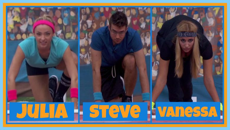 Question: Which Houseguests were eliminated for false starts in this week's HoH competition?