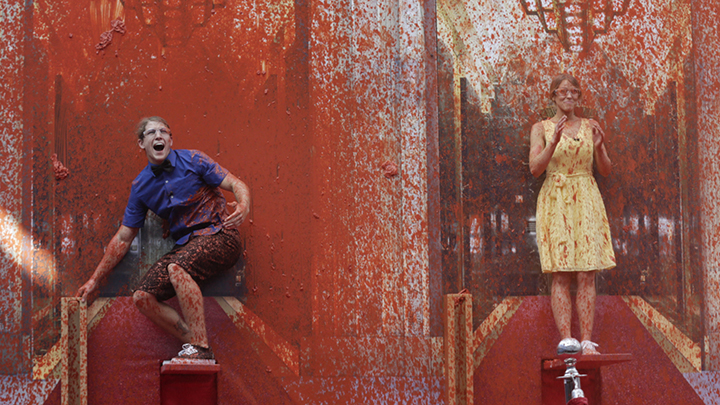 Jace and Shelli get splattered (