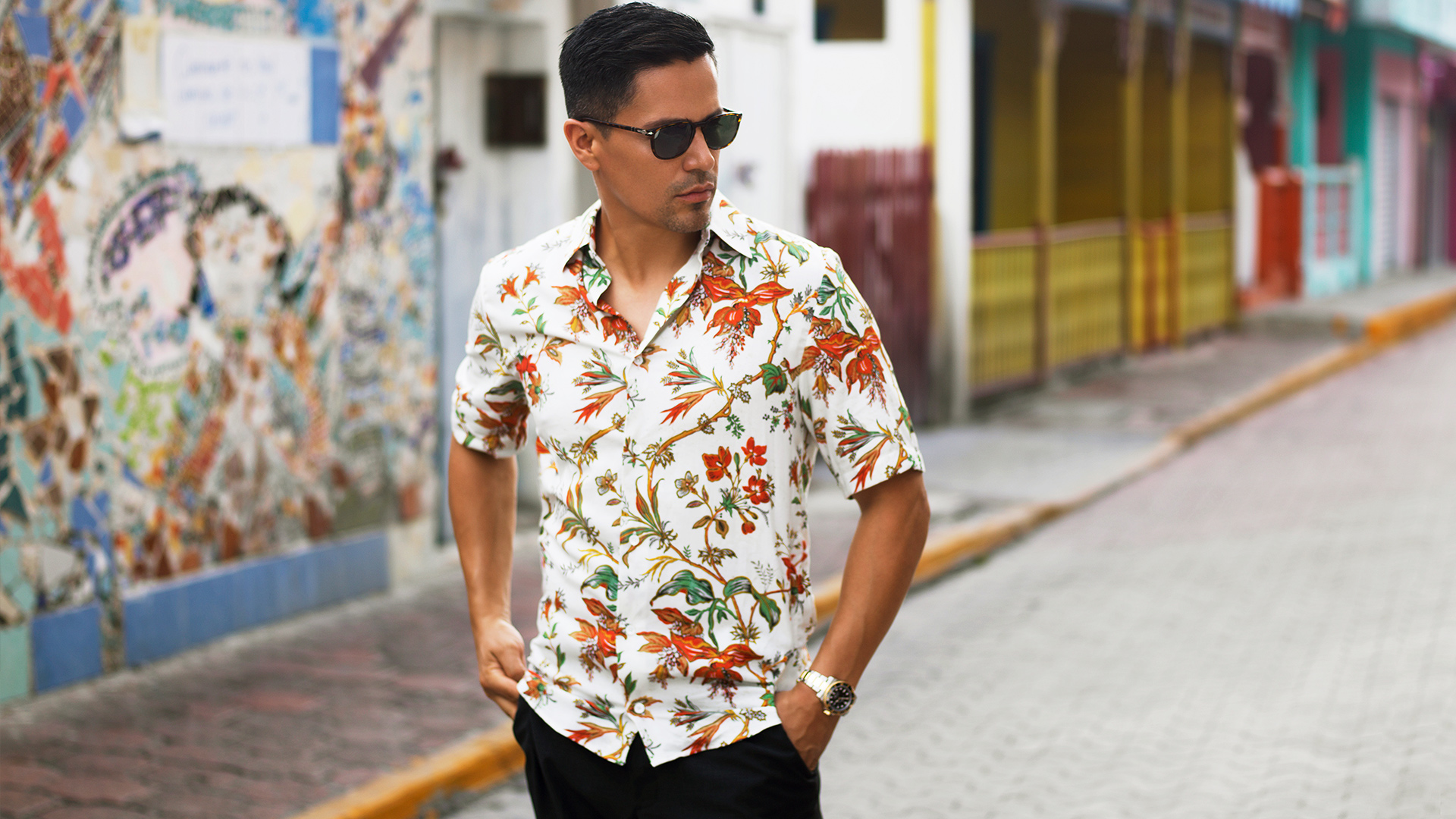 Magnum P.I. star Jay Hernandez turns up the heat in Mexico