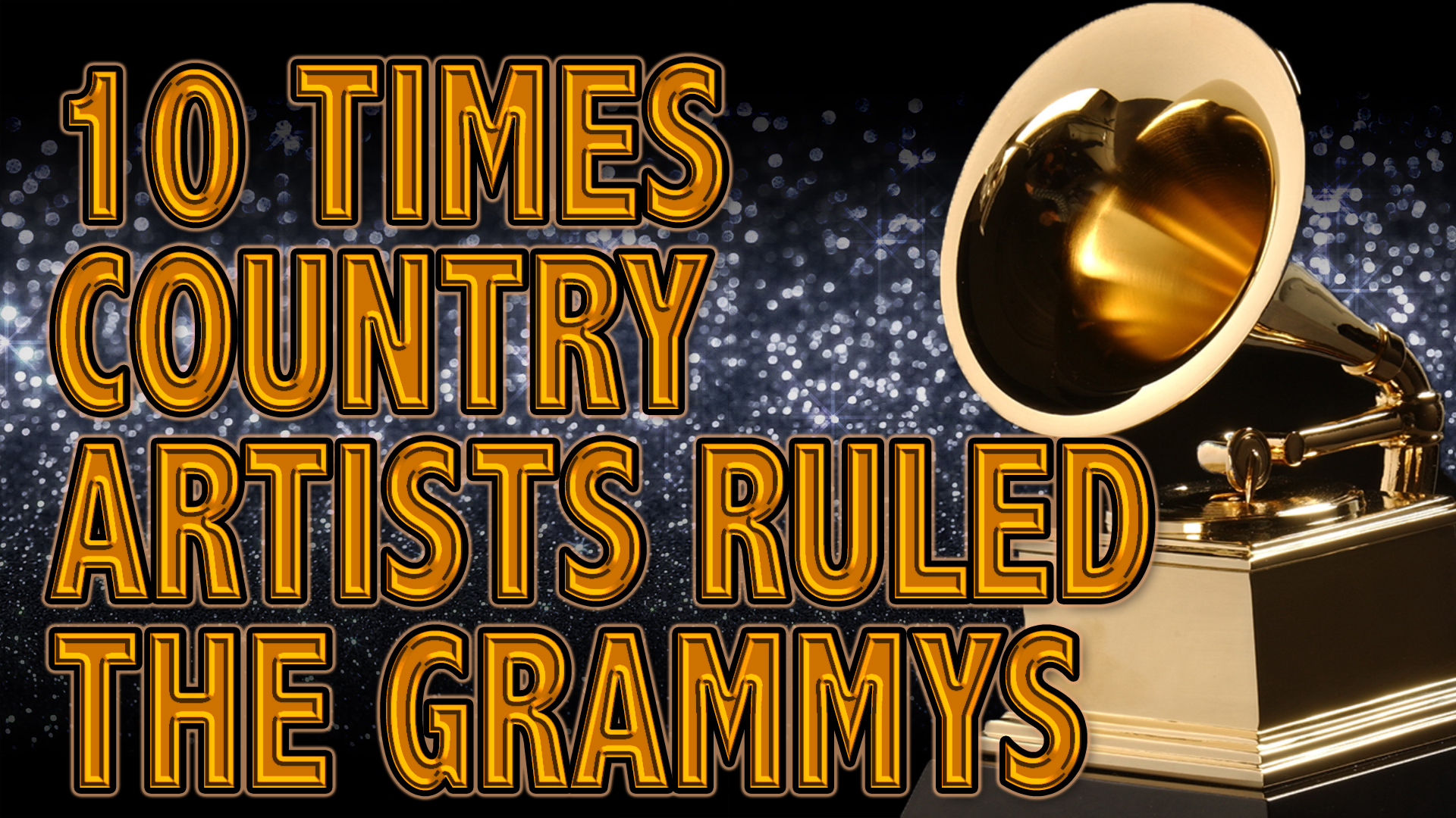 The country crooners countdown.