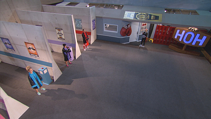The Houseguests take their positions