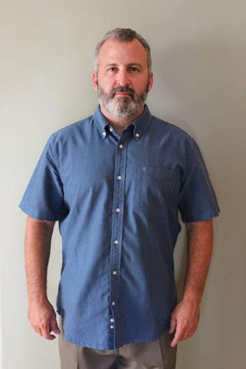 Greg Adler shares his everyday look before receiving an Undercover Boss makeover.
