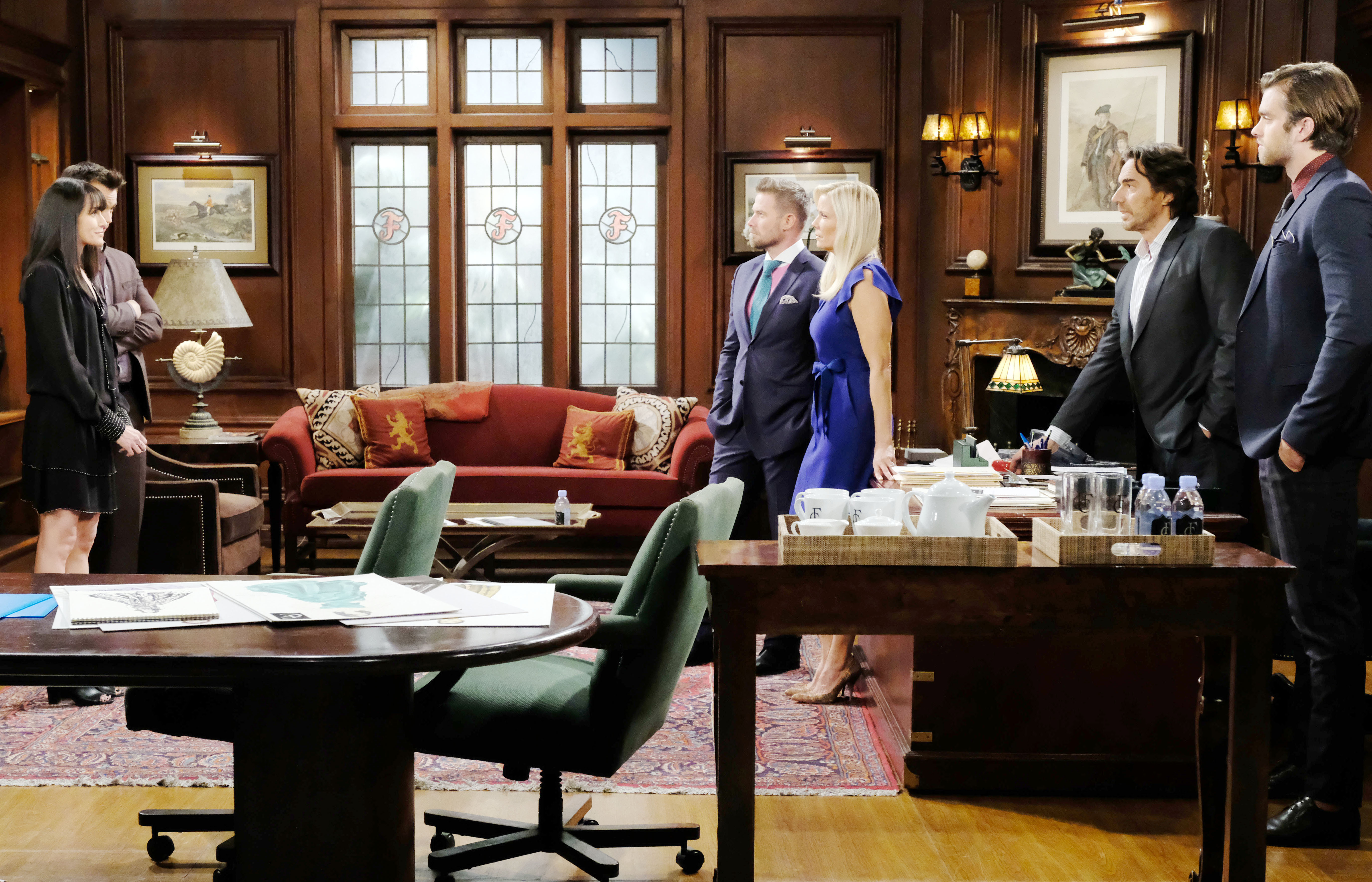 Ridge makes serious accusations towards Quinn regarding her treatment of Eric.