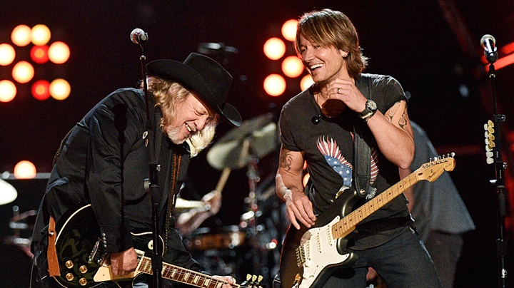Keith Urban and John Anderson
