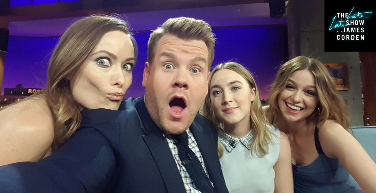 James Cordens Greatest Selfies With Cbs Celebrities The