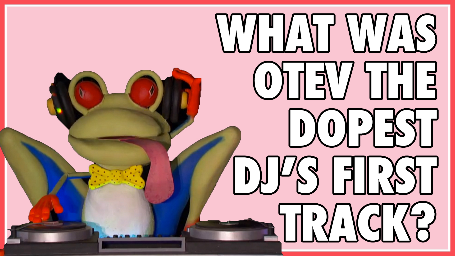 What was OTEV The Dopest DJ's first track?