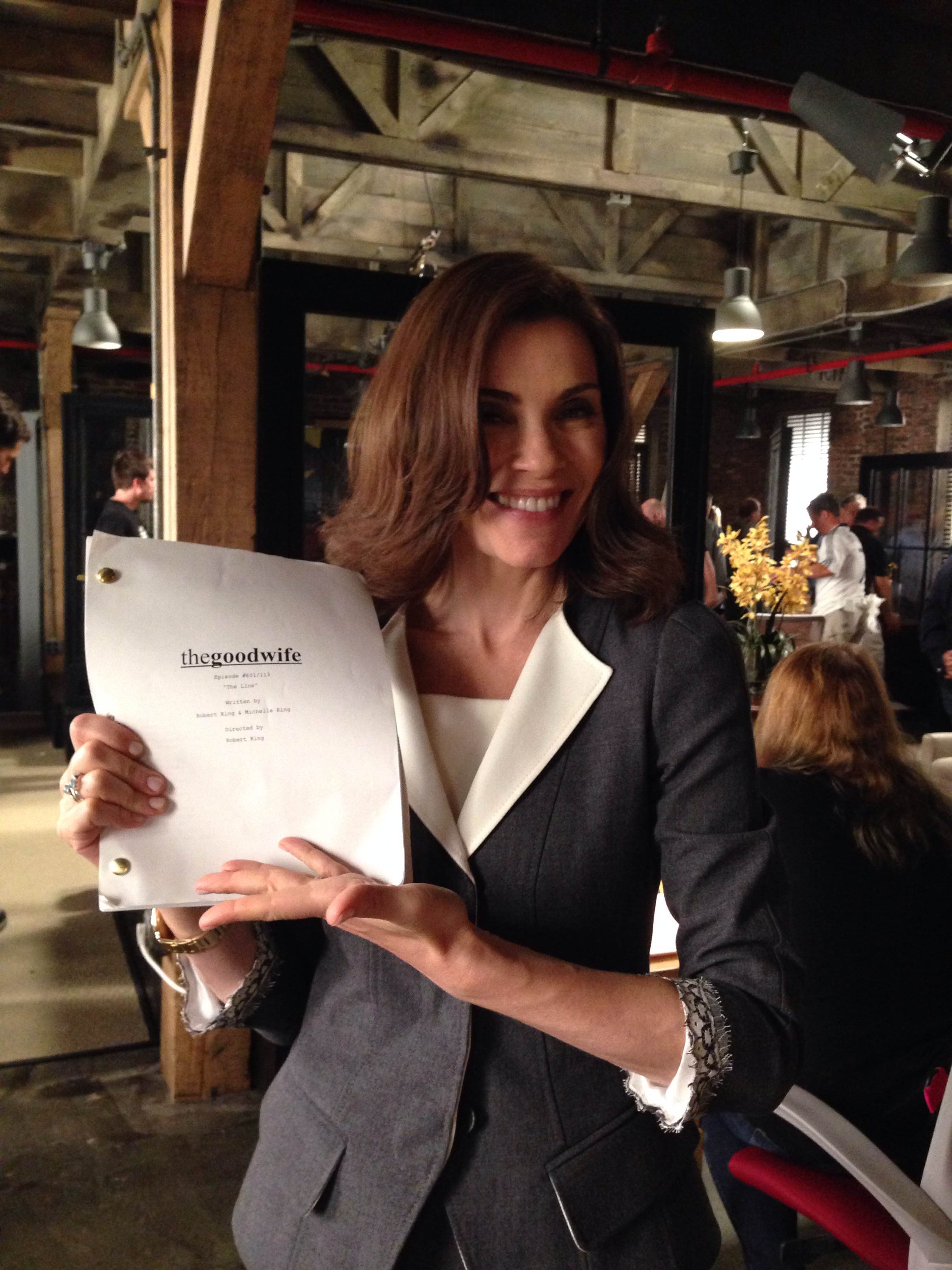Julianna Margulies - Season 6 Production - The Good Wife