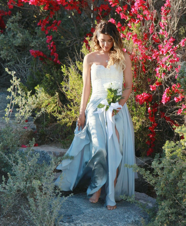 Here comes the bride!