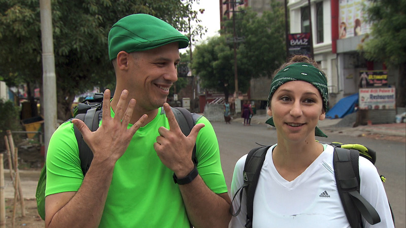Justin and Diana of #TheGreenTeam are tough to beat.