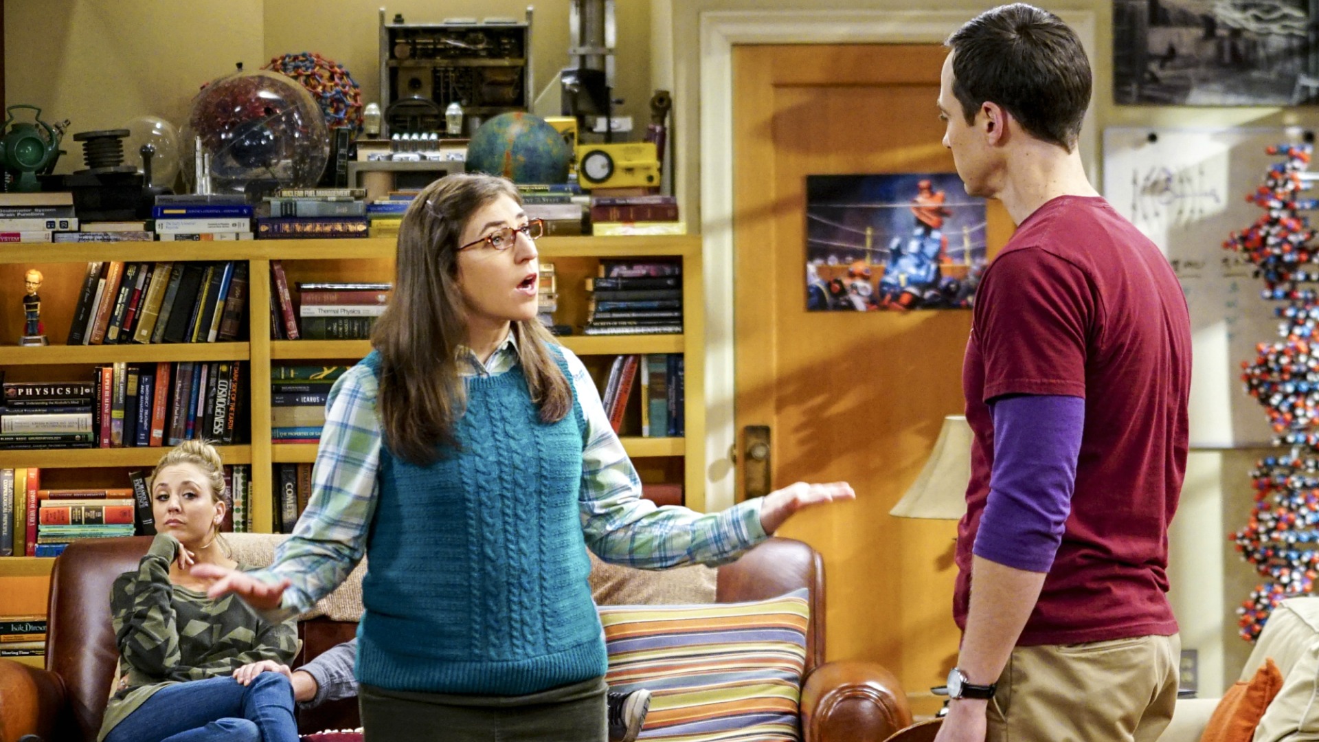 There's trouble in paradise for Amy and Sheldon!