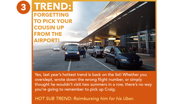 Forgetting To Pick Your Cousin Up From The Airport!