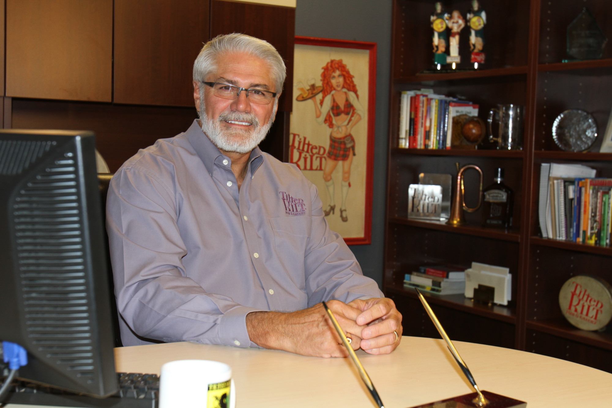 Ron Lynch, President of Tilted Kilt
